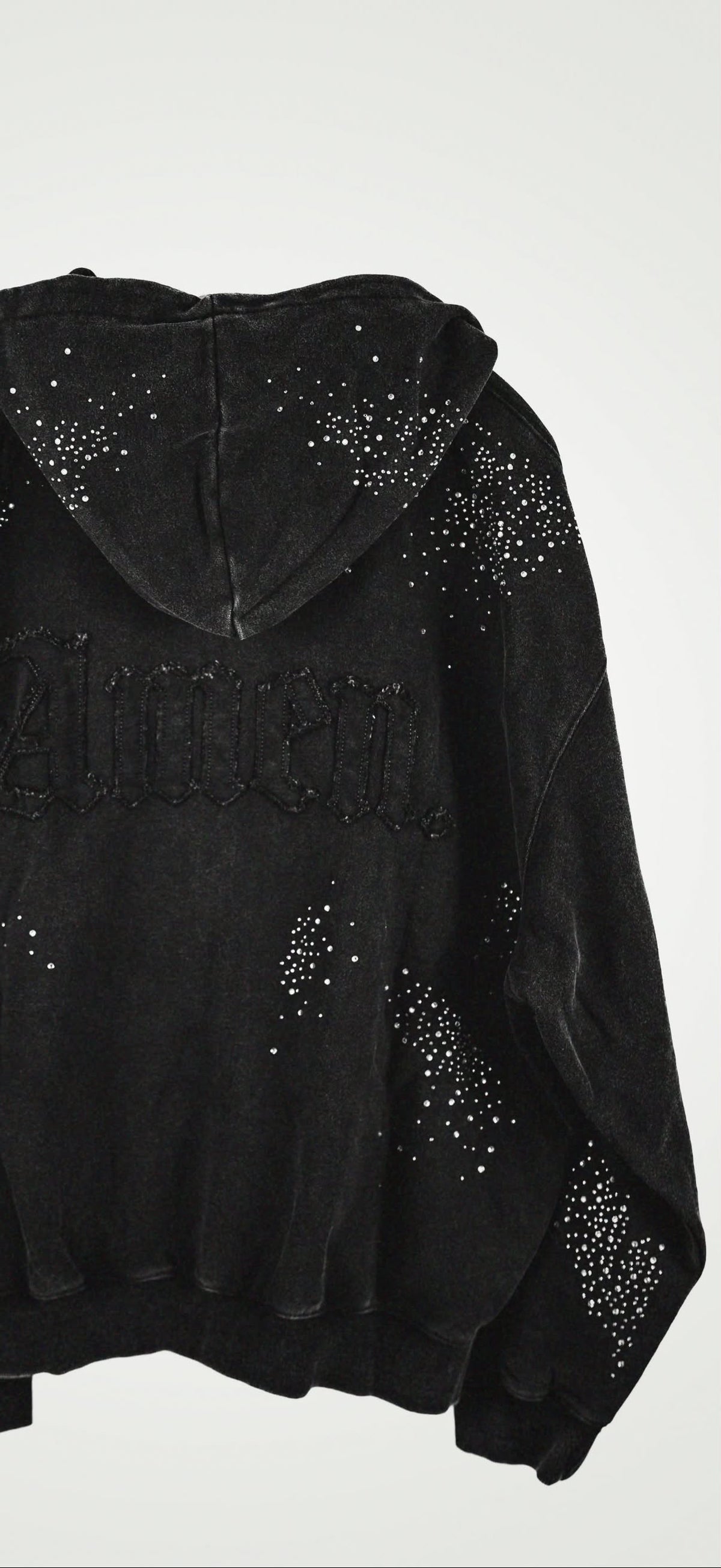 be the light zip-up hoodie