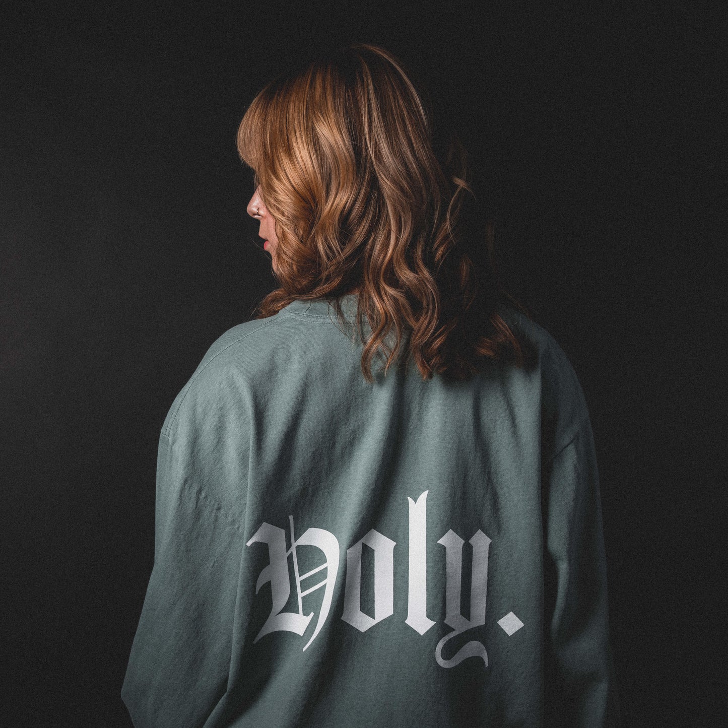 Holy. Long Sleeve Atlantic Green