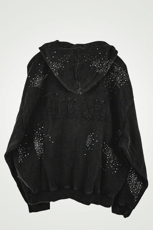 be the light zip-up hoodie
