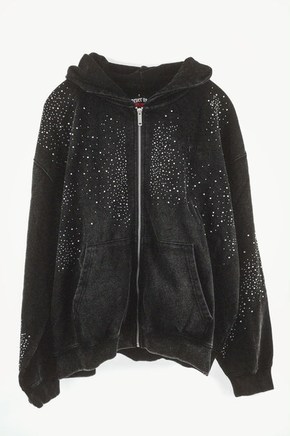be the light zip-up hoodie