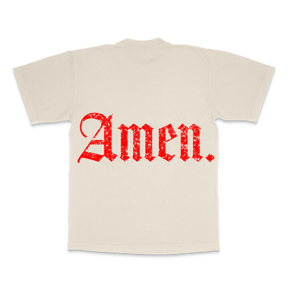 Amen. Cream Cropped
