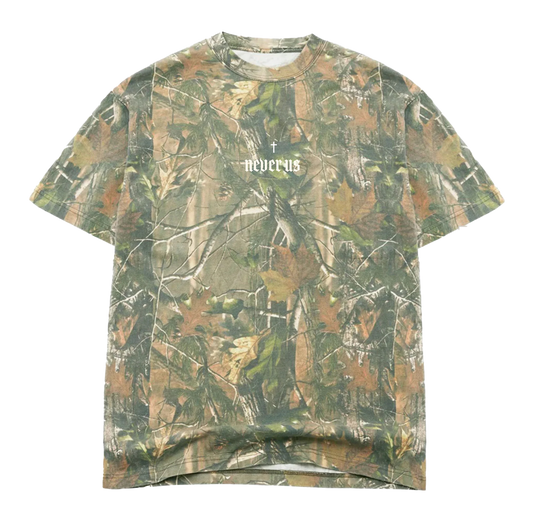 Amen. Camo Oversized Tee